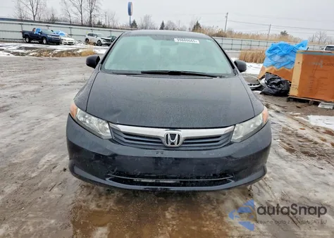 2012 Honda Civic Lx z USA, uszkodzony, nr VIN 19XFB2F58CE034265
